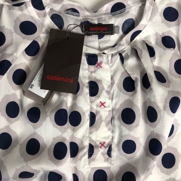 NEW ✨ Catimini Designed In France Printed Dress 8 - Picture 7 of 8